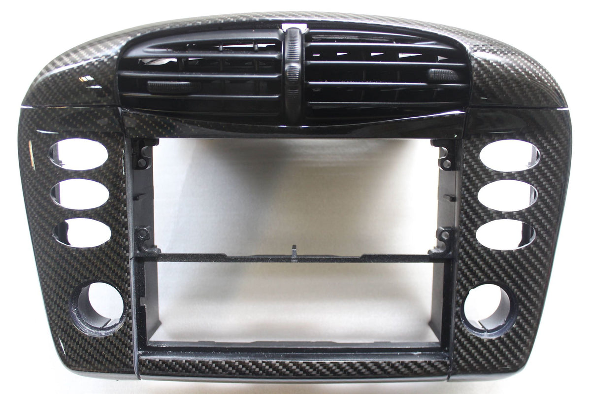 Porsche 996 Carbon Fiber Three Pieces Center Dash Radio Vent Surround