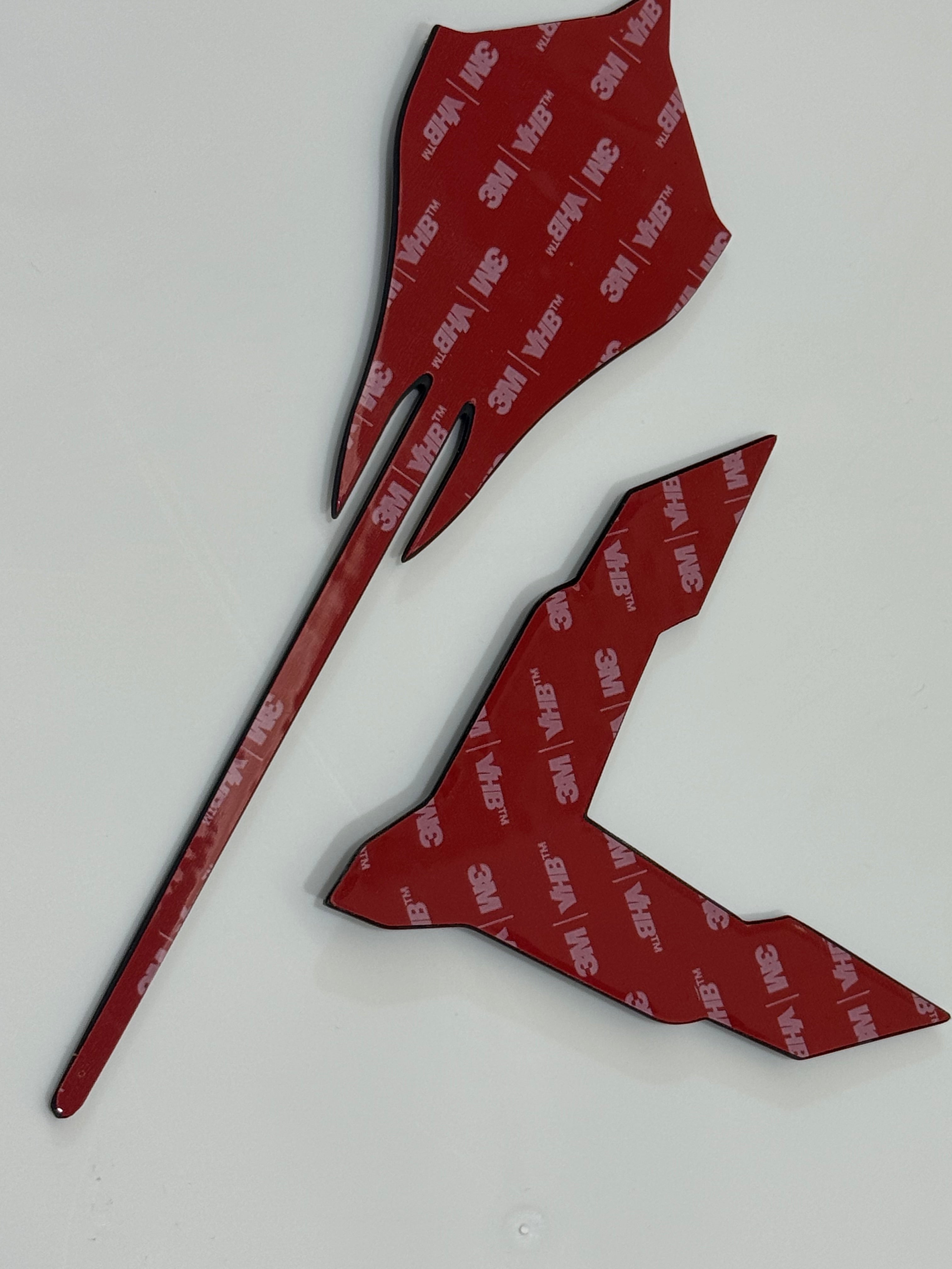 Corvette C8 Forged Carbon Fiber Emblem