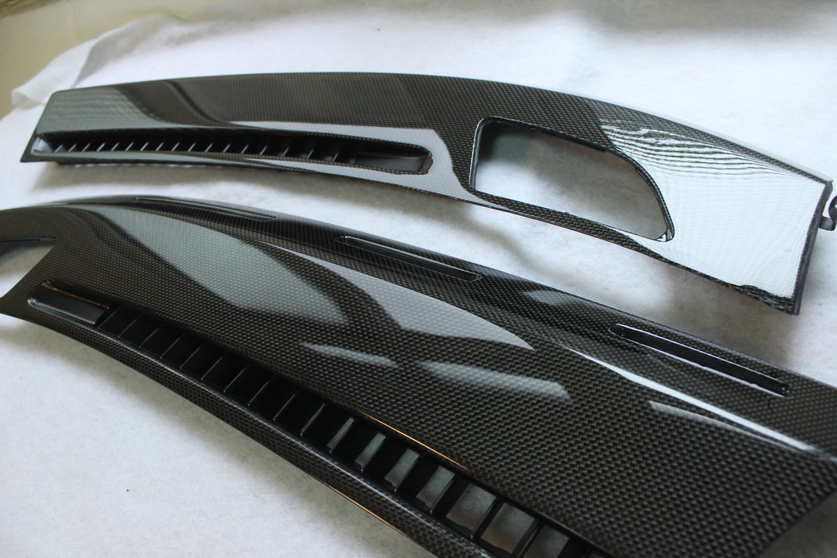 Porsche 997 carbon defroster trim
