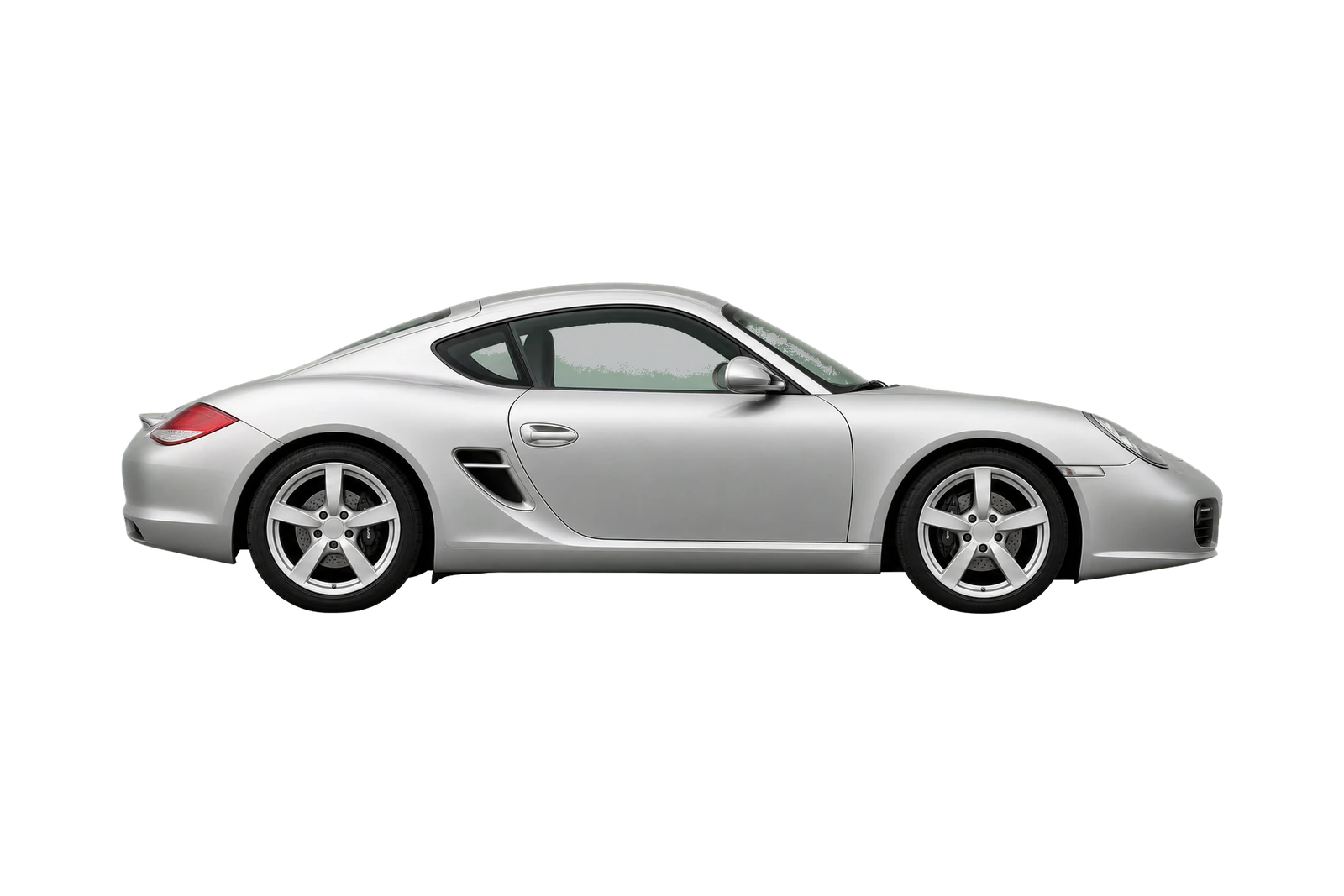 Porsche 987 Cayman side profile