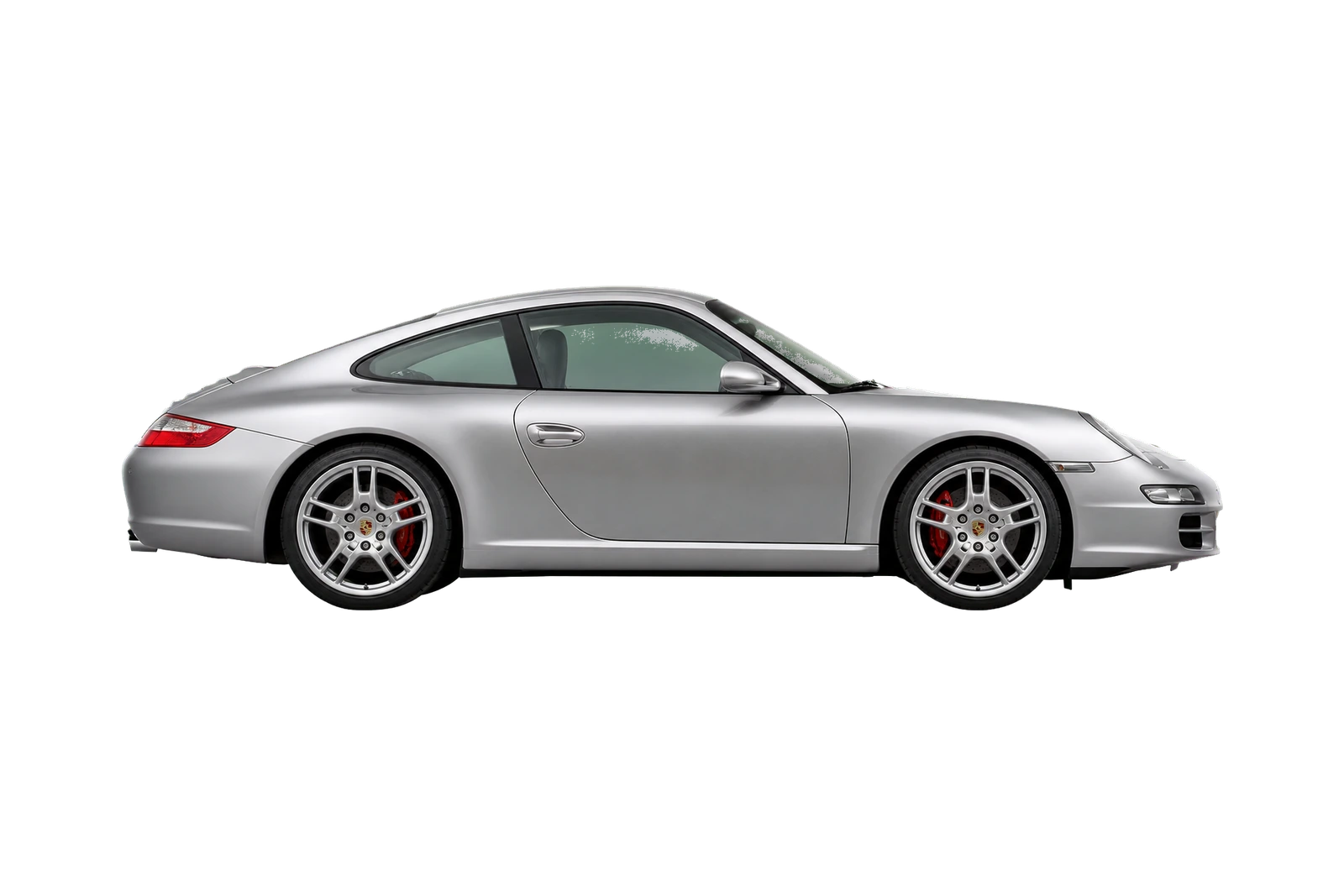 Porsche 997 side profile