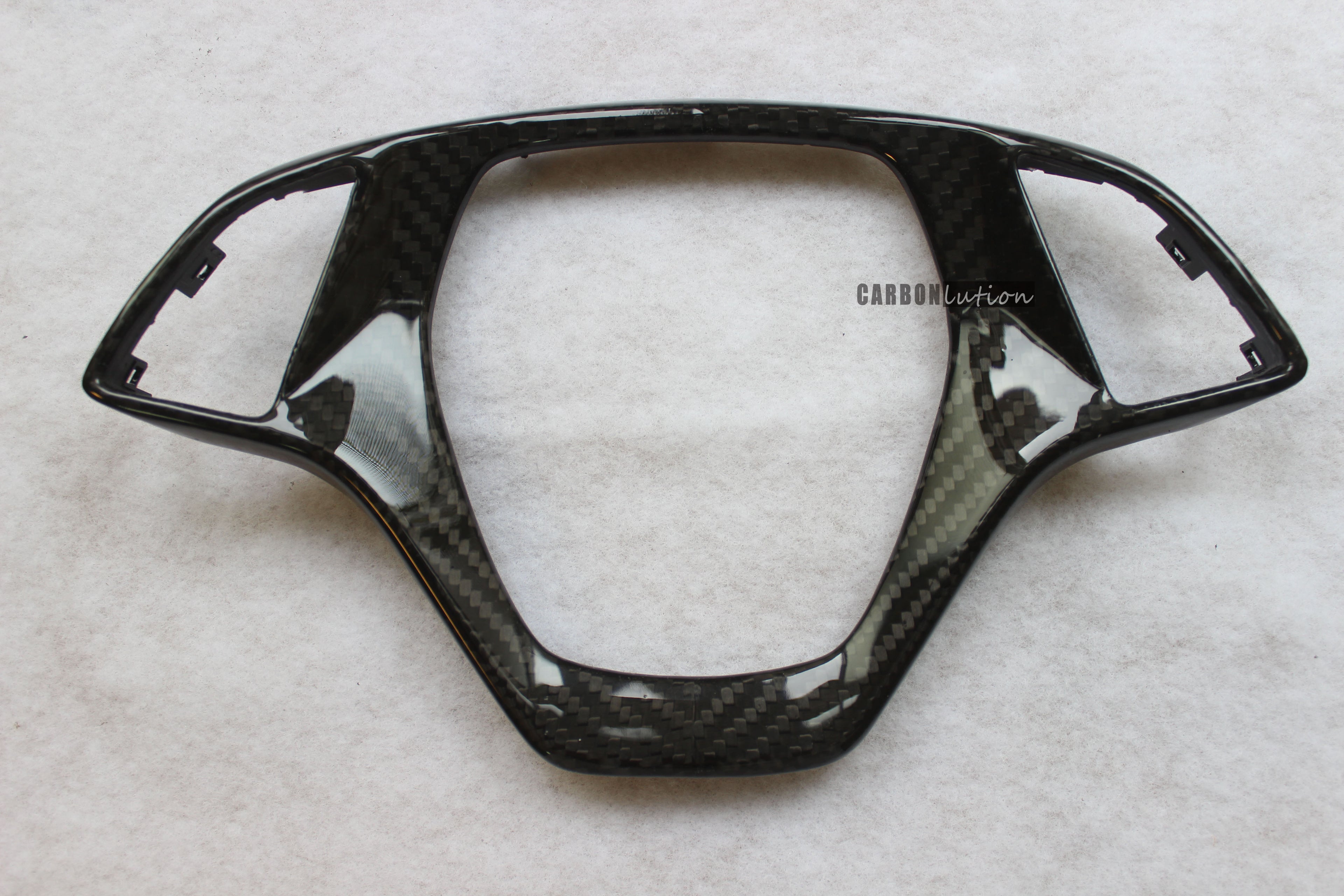 Corvette C7 carbon prepreg steering wheel bezel (replacement)