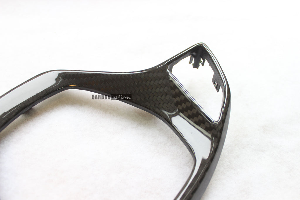 Corvette C7 carbon prepreg steering wheel bezel (replacement)
