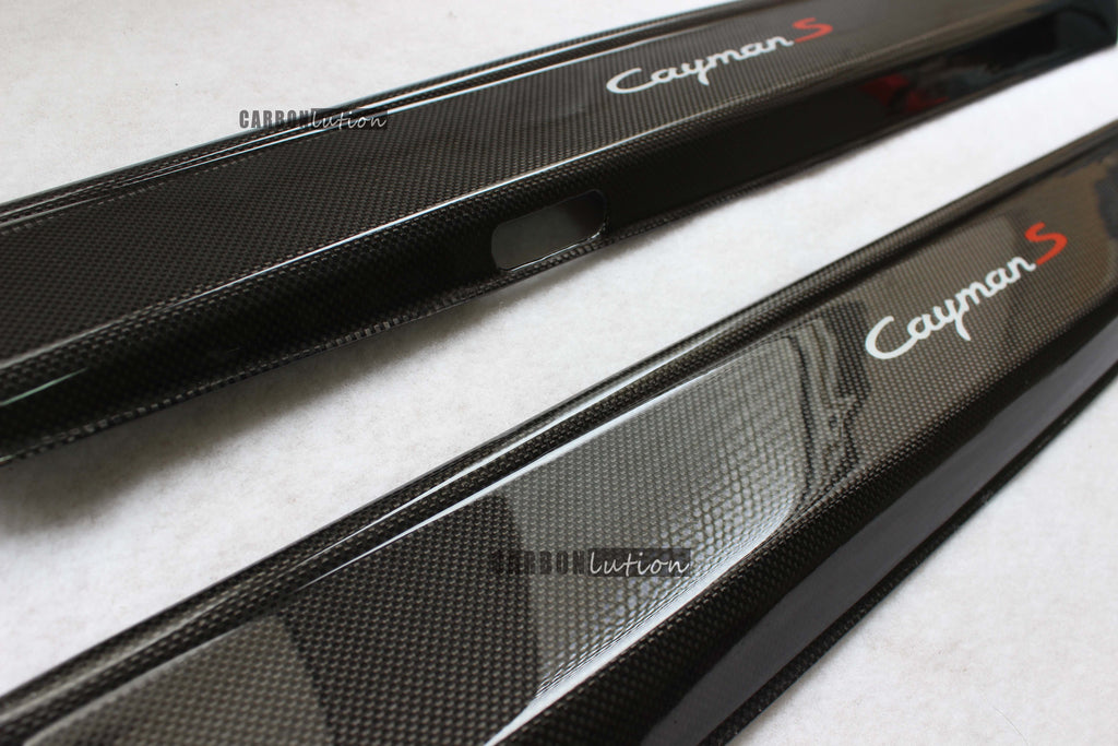 981/718 Dry carbon door sills