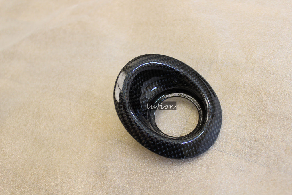 Carbon fiber ignition surround for Porsche 997