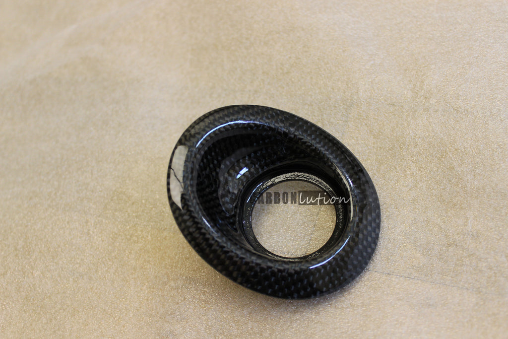 Carbon fiber ignition surround for Porsche 997