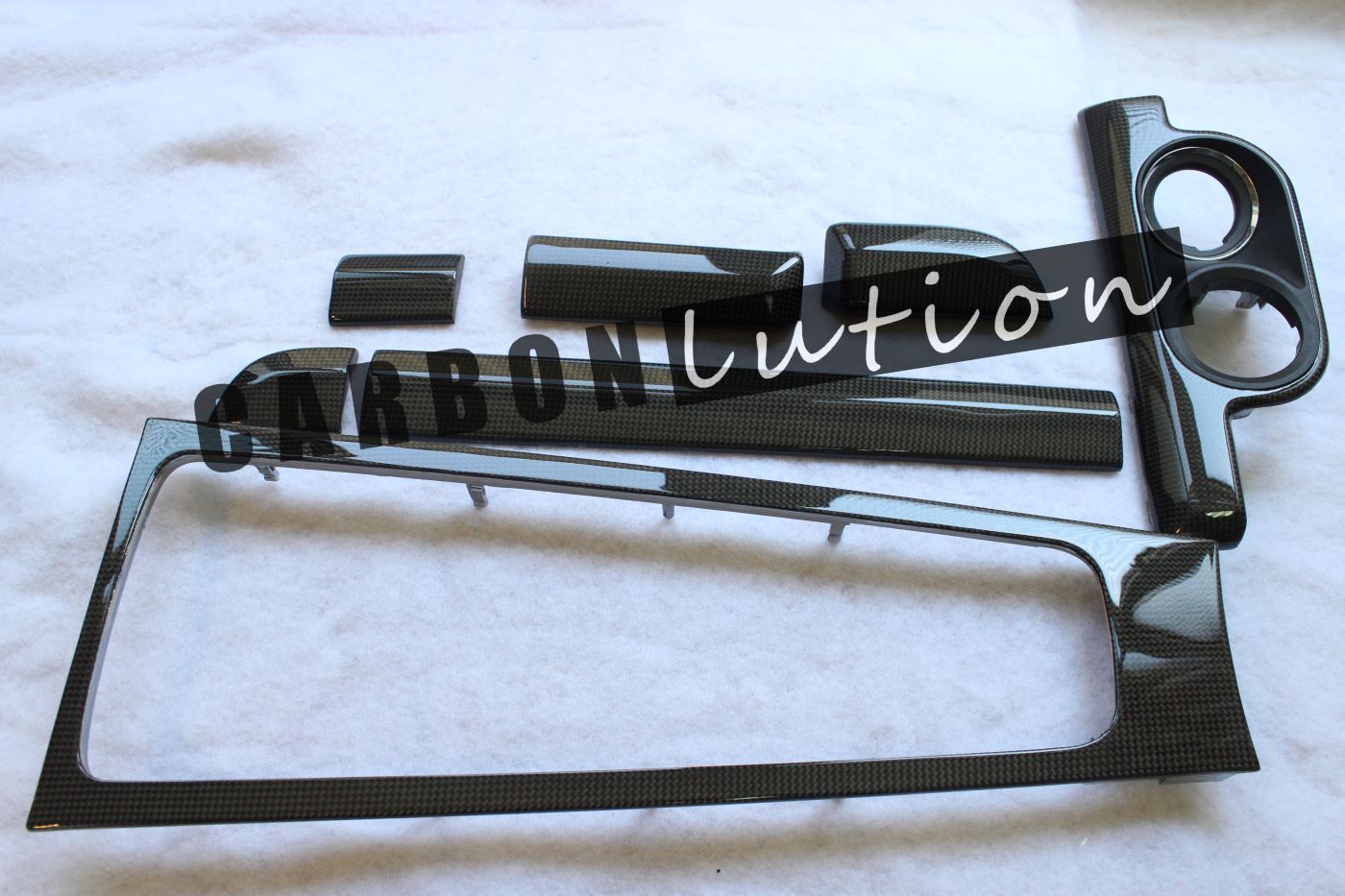 Carbon dash trim set for Porsche 981 991 718