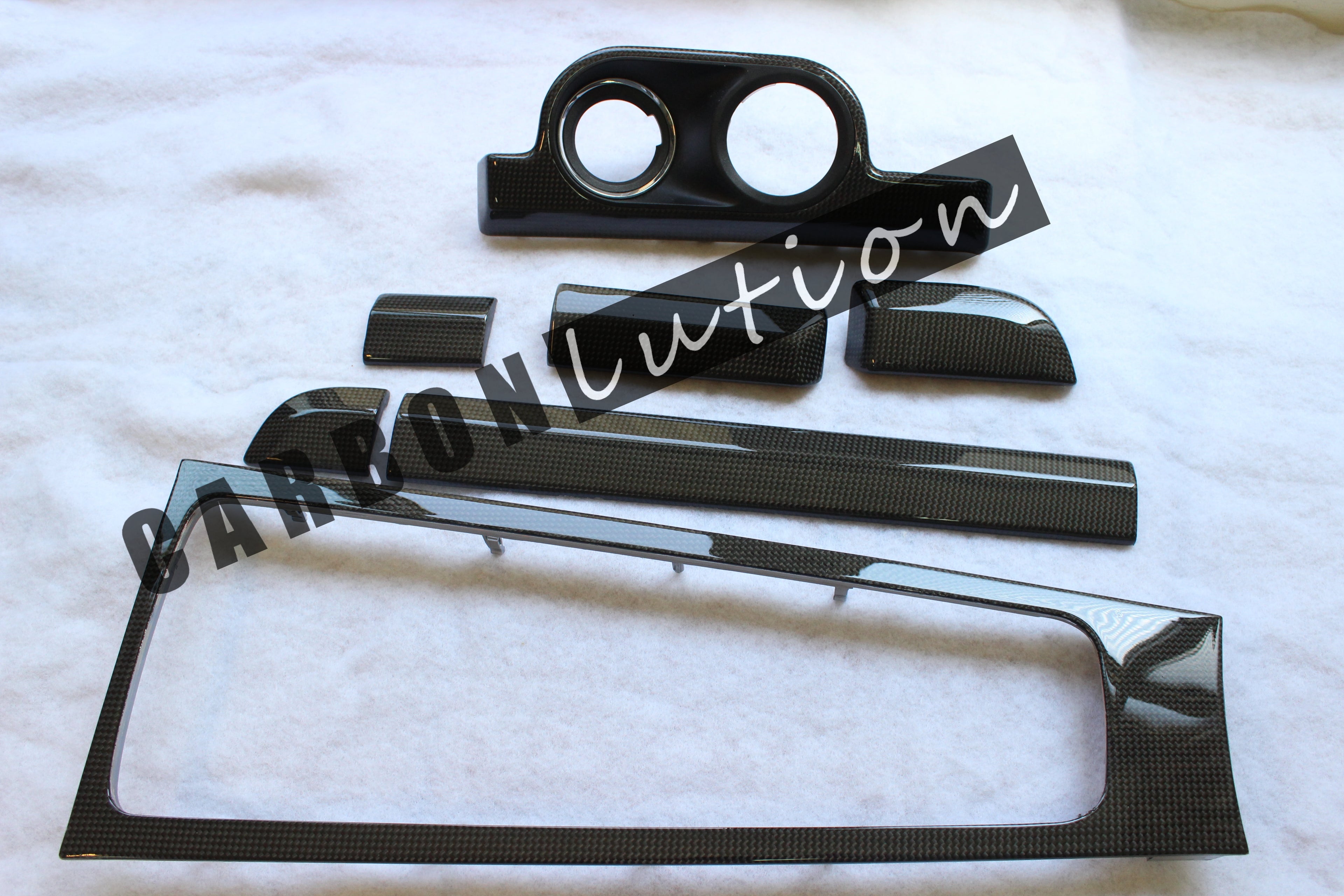 Carbon dash trim set for Porsche 981 991 718