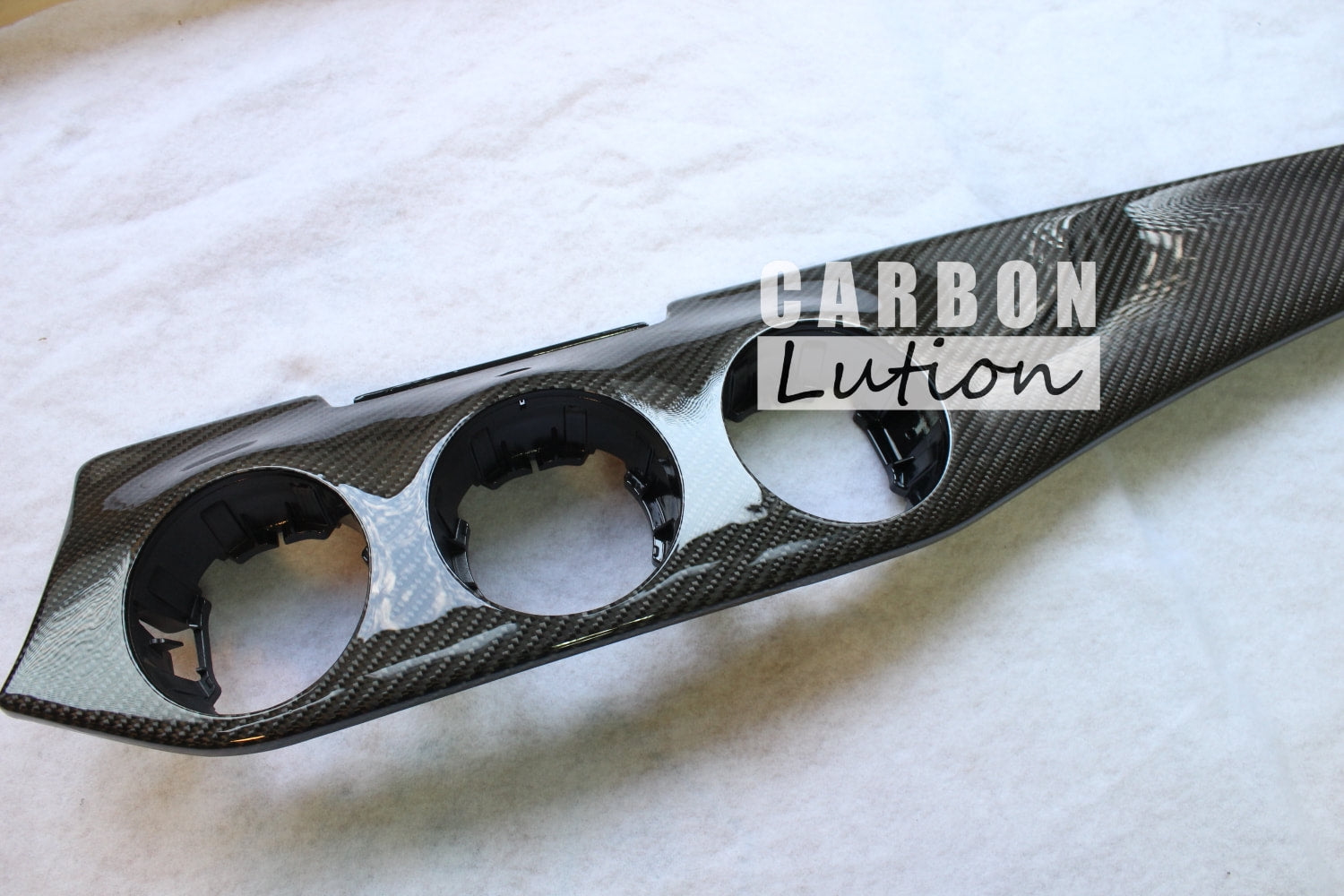 CLA carbon fiber dash trim