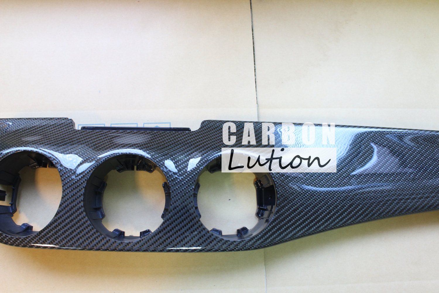 CLA carbon fiber dash trim