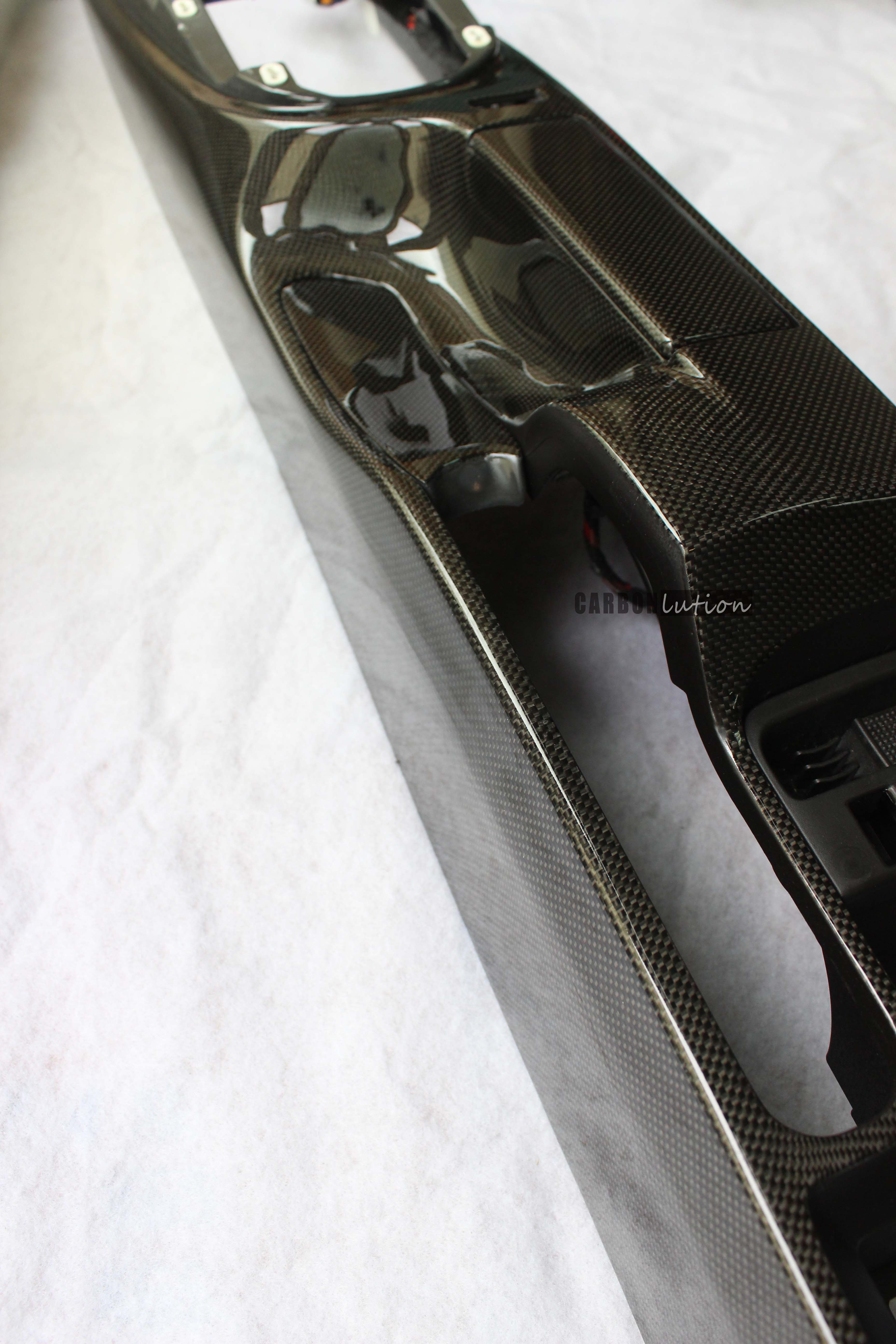Carbon fiber Center console