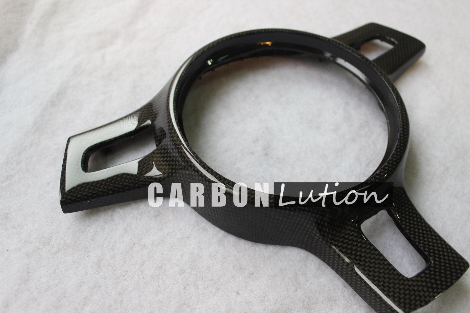 Sport peddle steering wheel bezel