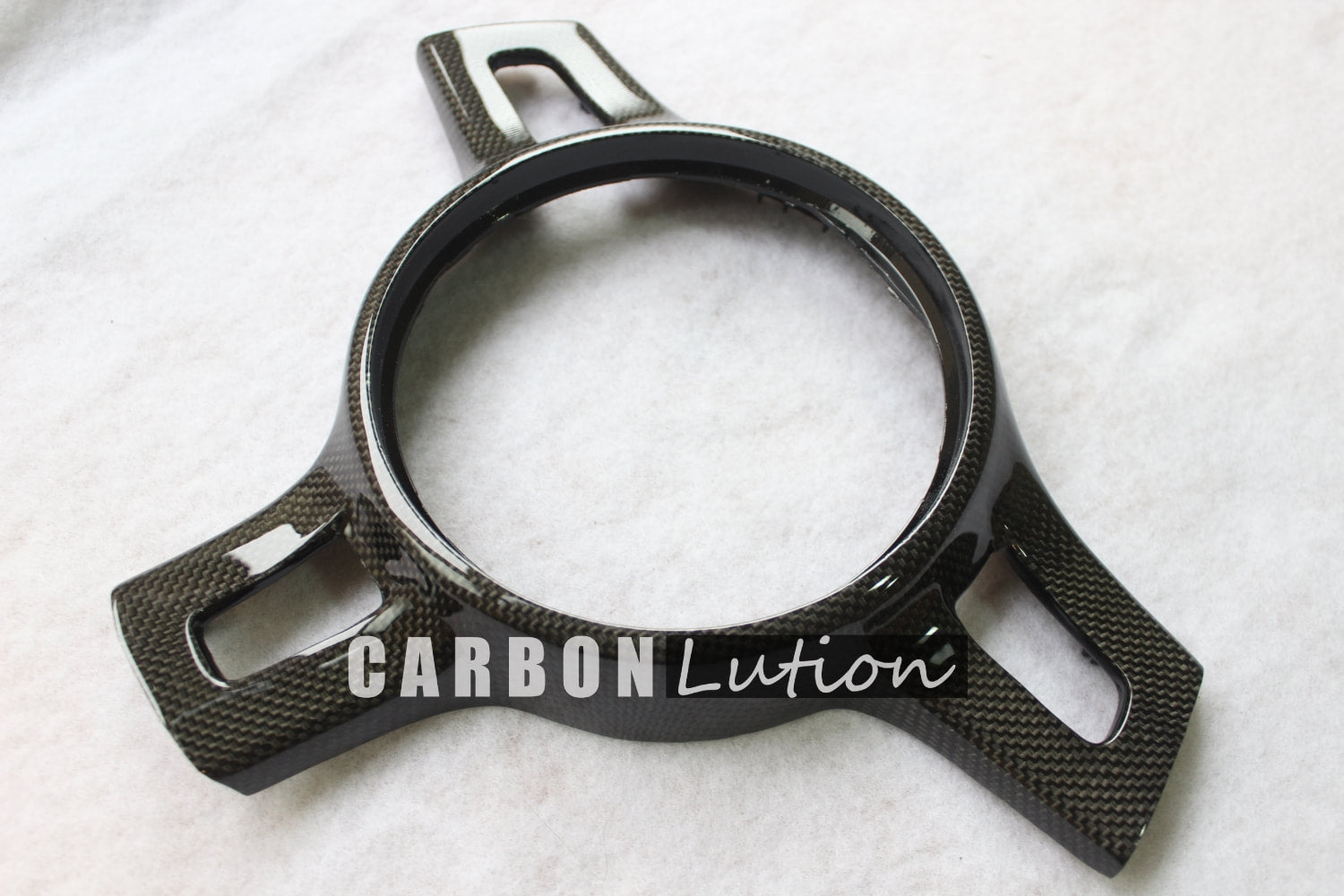 Sport peddle steering wheel bezel