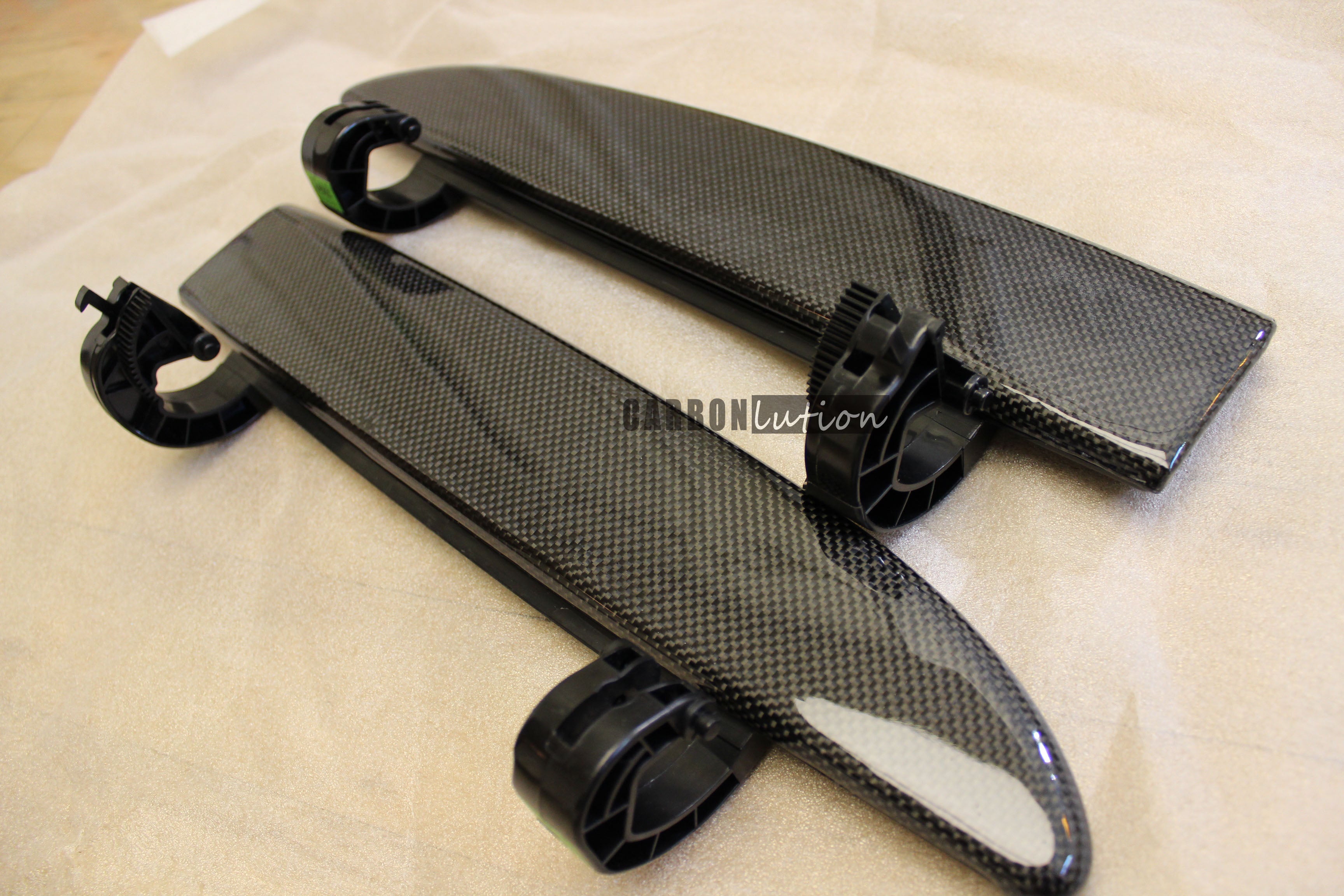 Pre preg Dry Carbon fiber door map pocket lid