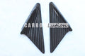 Carbon fiber exterior triangle wind buffeting diffuser for Porsche 991 981 718