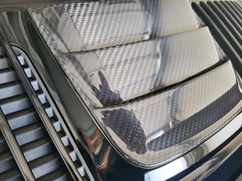 Pre-Preg Carbon fiber rear engine deck vent for Porsche 991.2 Turbo
