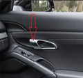Carbon fiber door handles