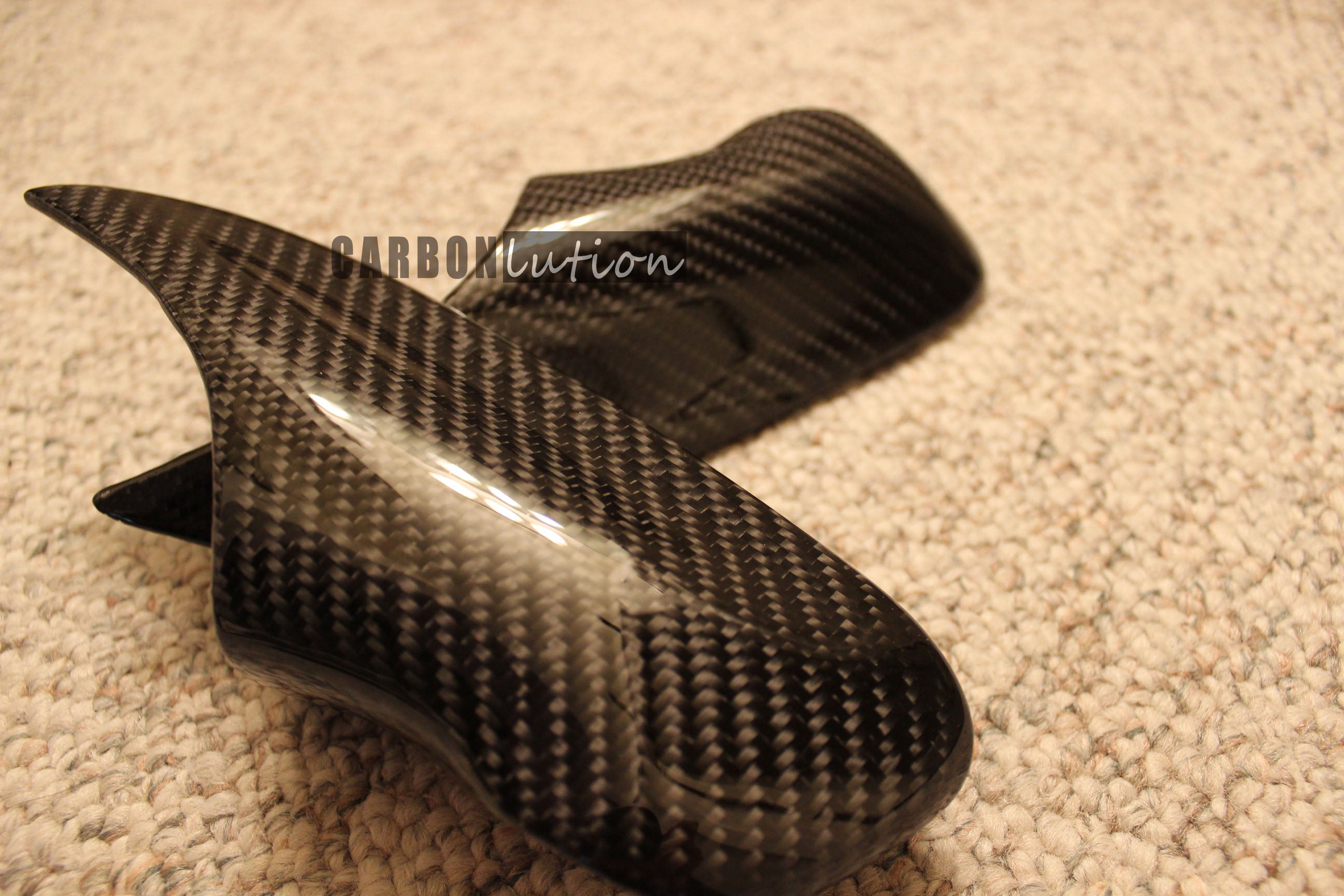 986 carbon fiber door pull trim