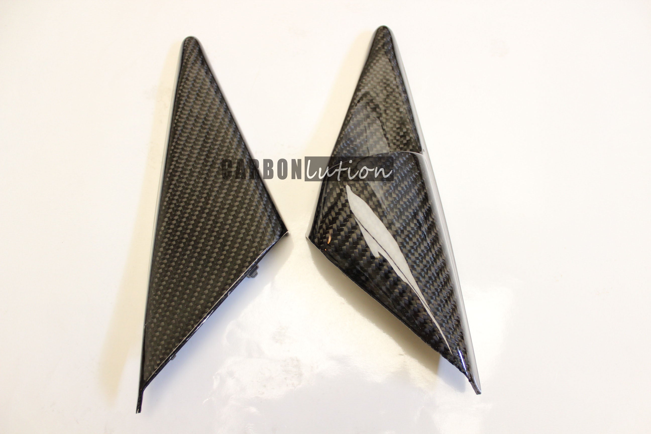 996/986 Carbon fiber mirror switch trim