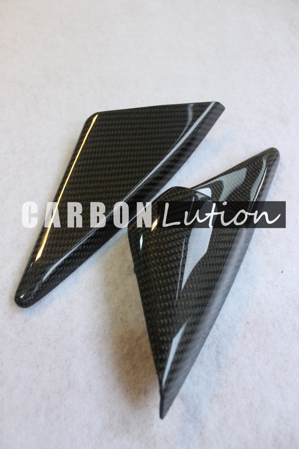 996/986 Carbon fiber mirror switch trim