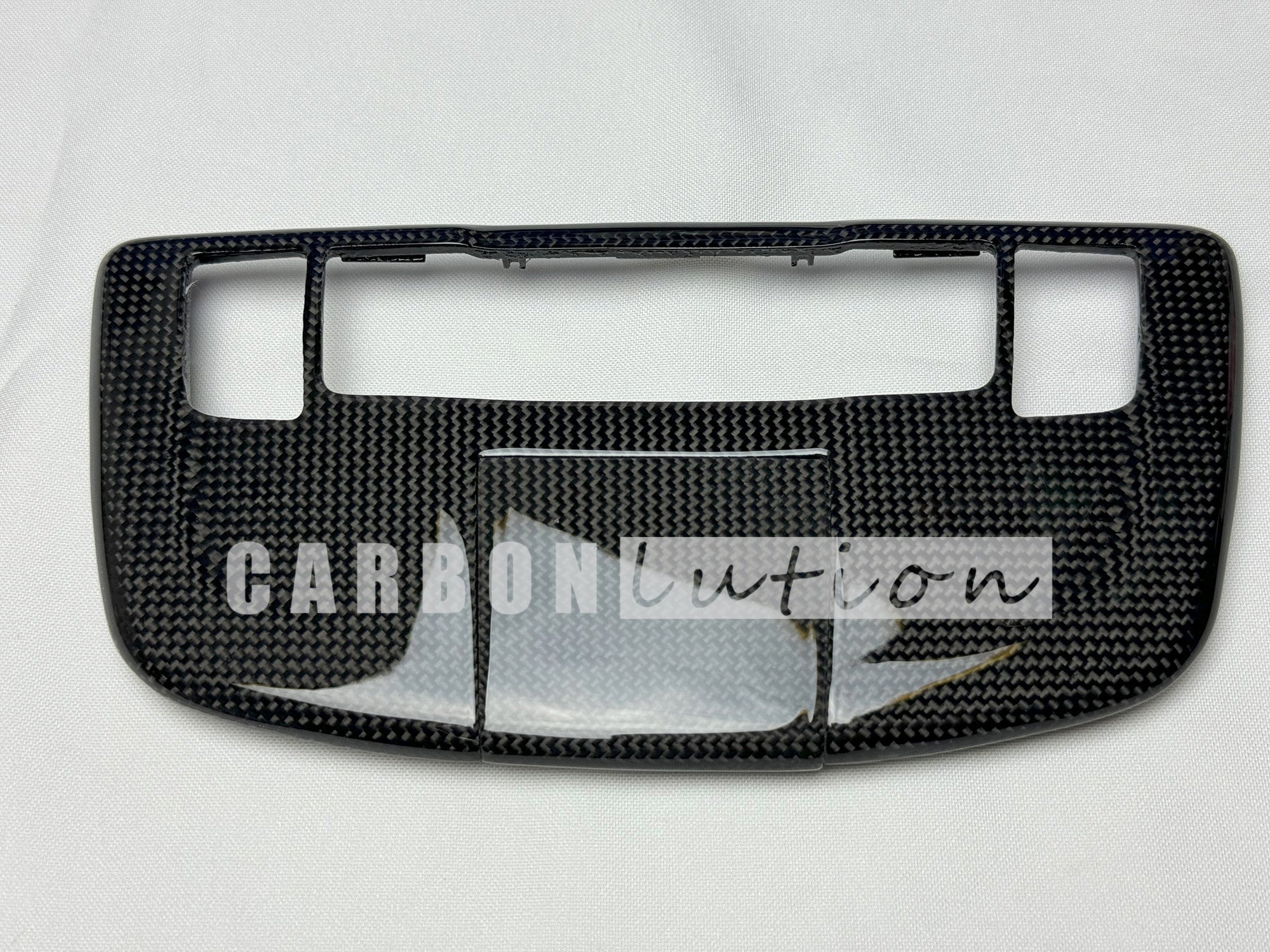 Carbon overhead domelight trim surround