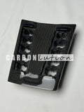 Carbon center console switch surround
