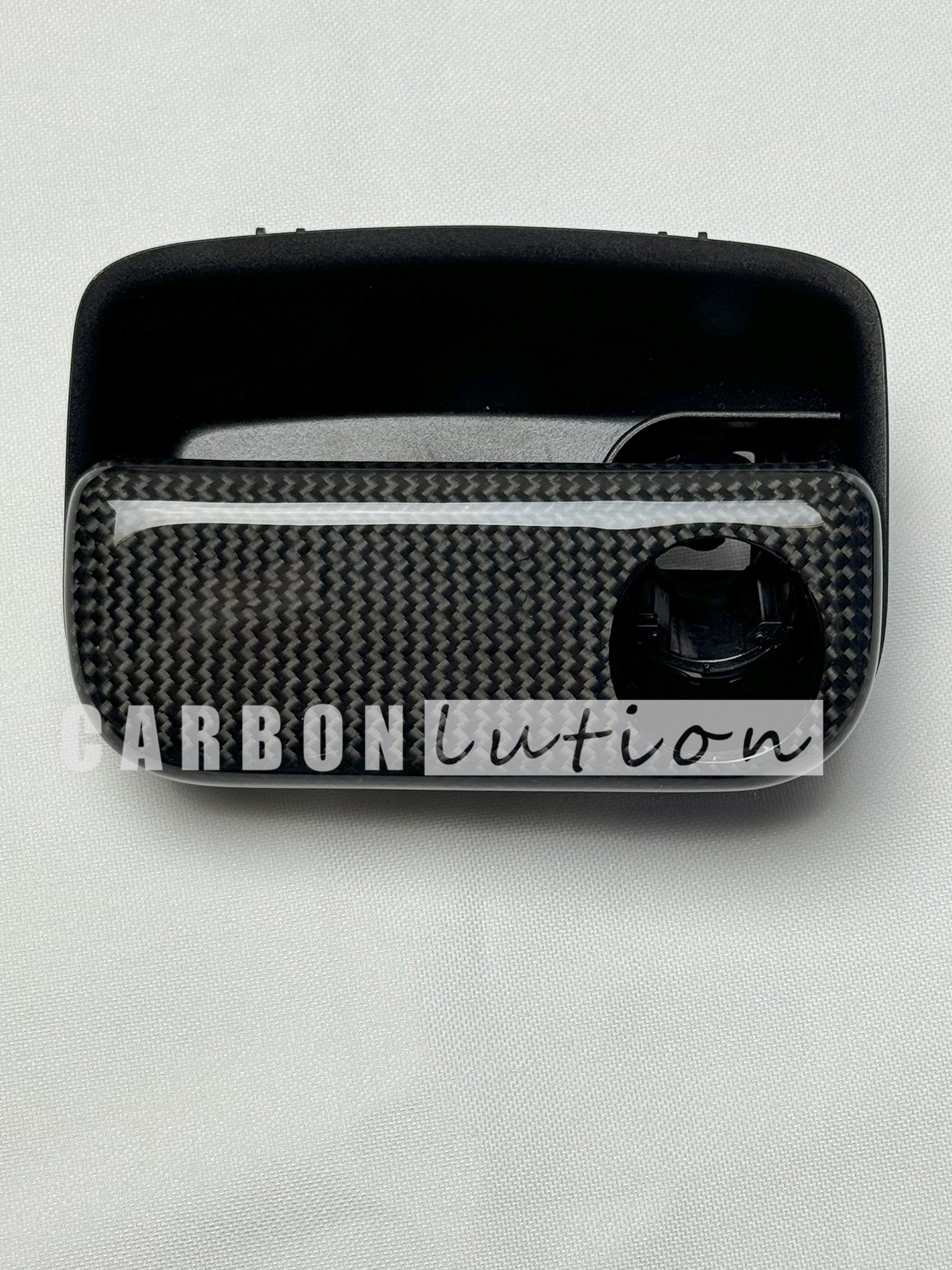 Carbon glovebox handle