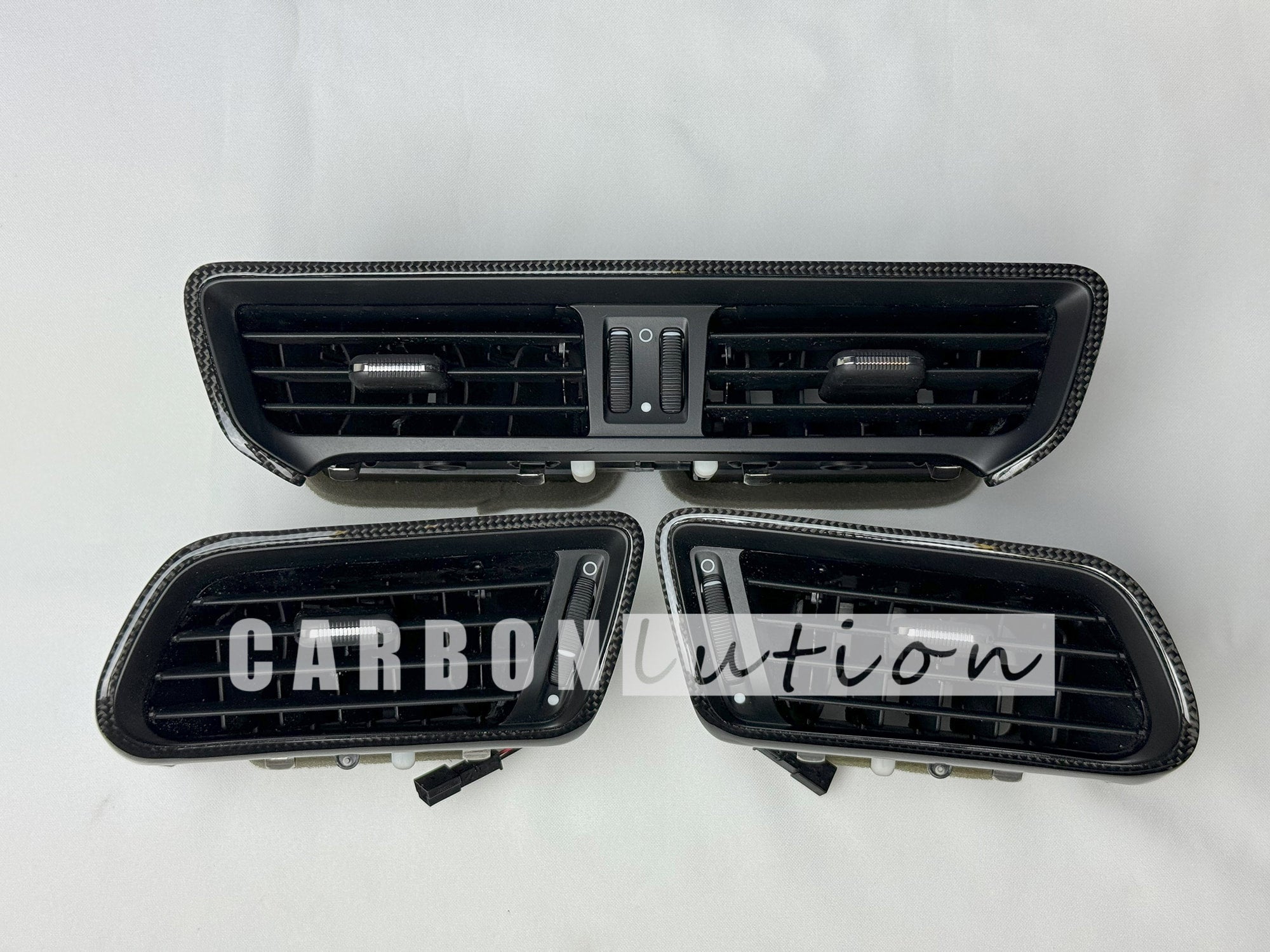 Carbon A/C vents