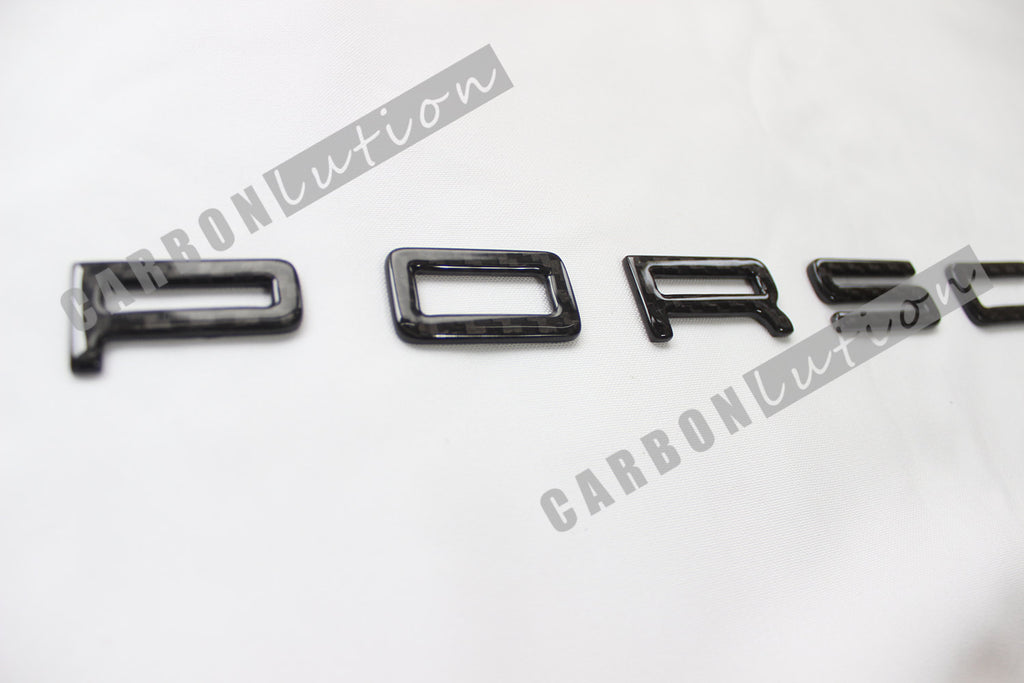 Carbon badges 986