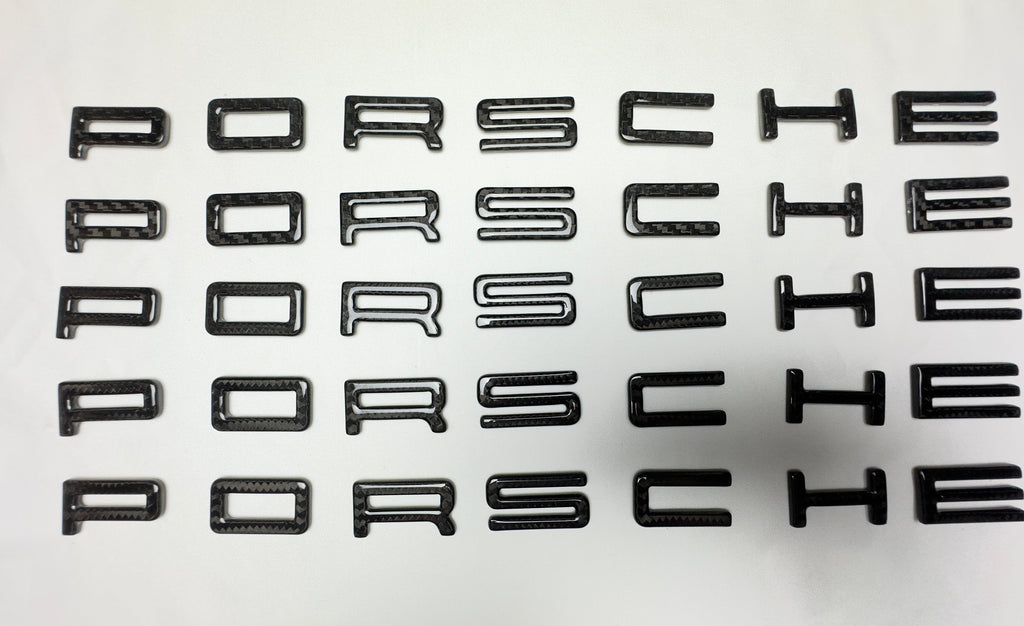 Carbon badges 997
