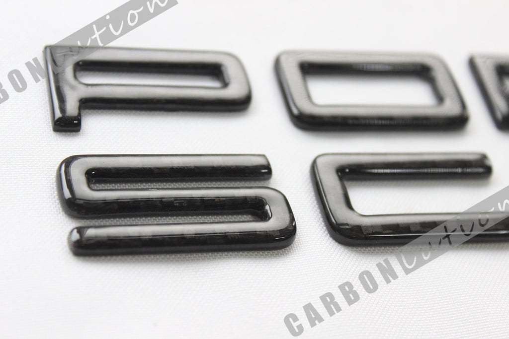 Carbon badges 981