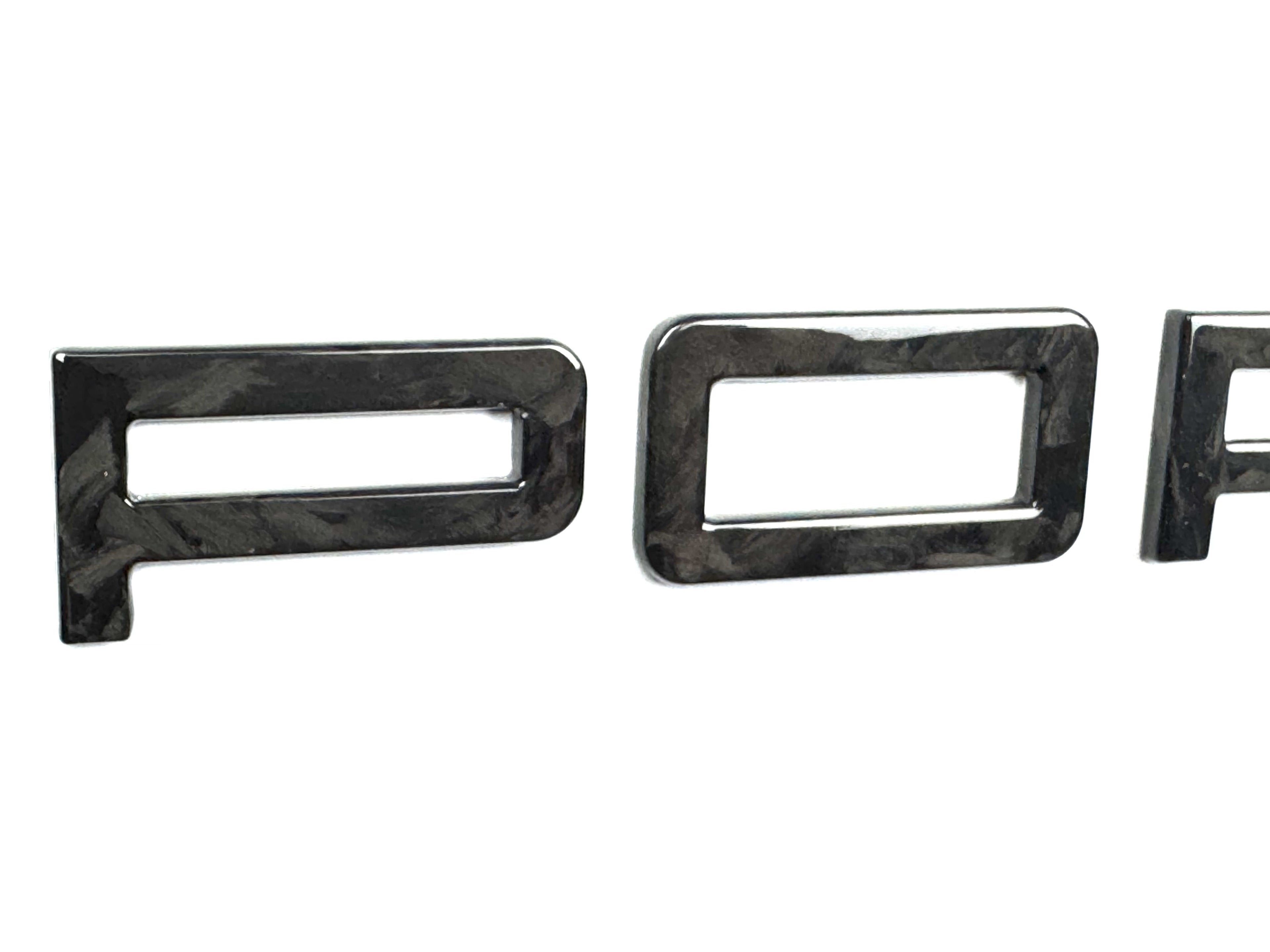 "PORSCHE" Carbon badges 992