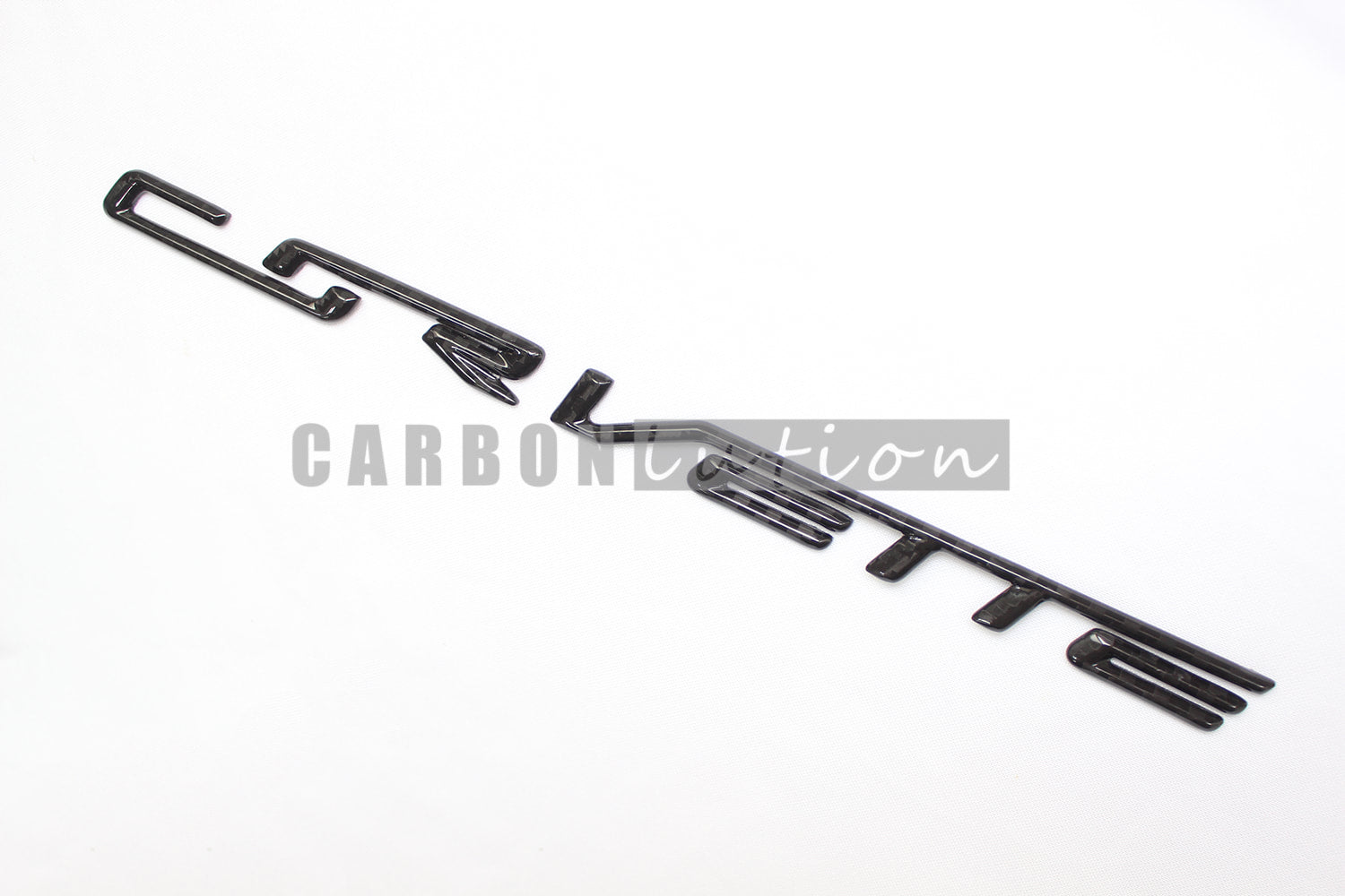 Corvette C7 carbon fiber emblem badges