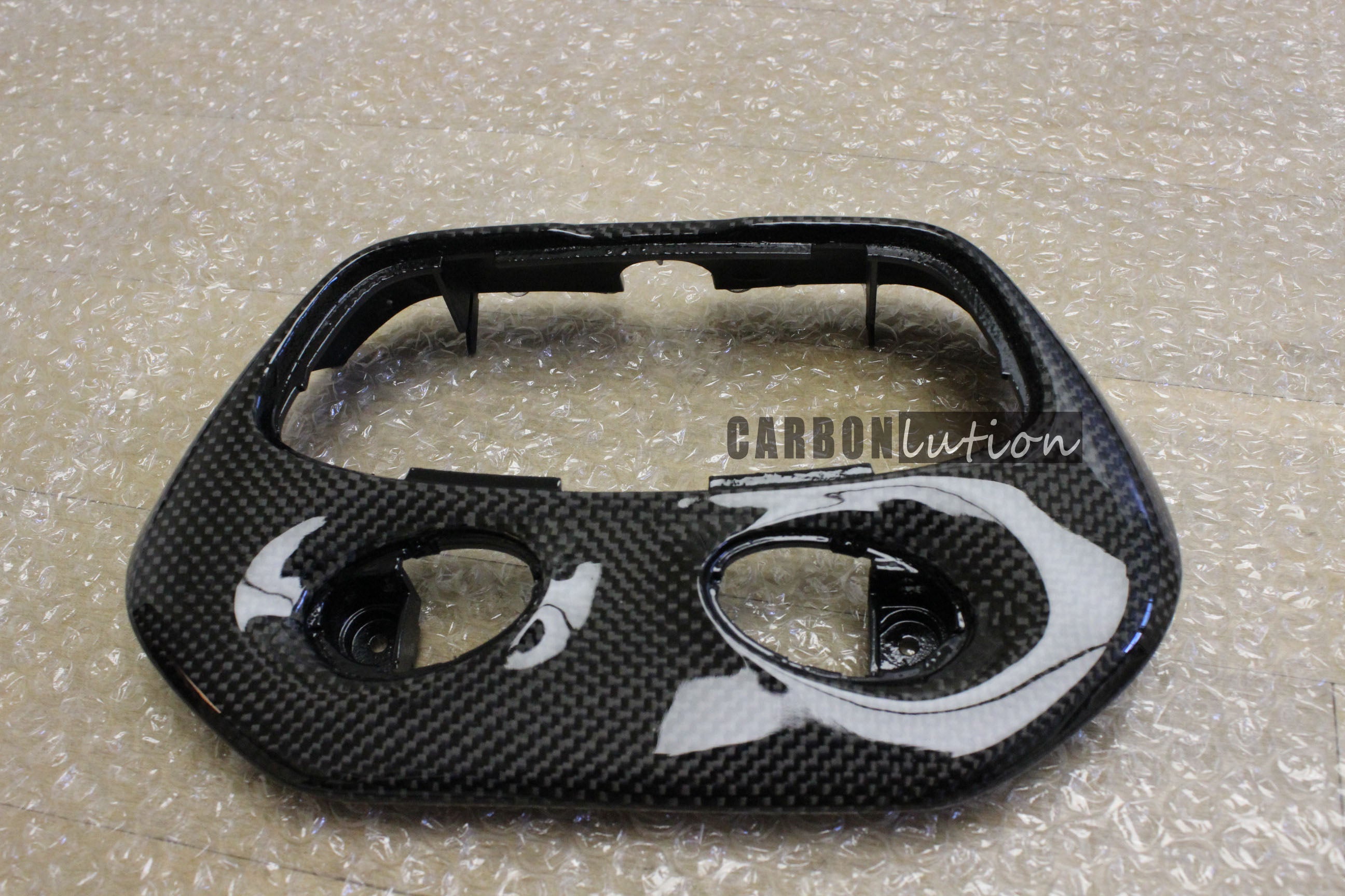 997 carbon fiber dome light trim (coupe without sunroof)