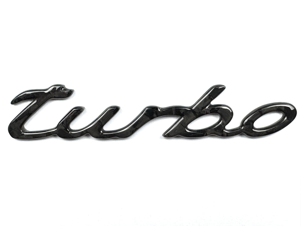 997 "Turbo" Carbon fiber badge