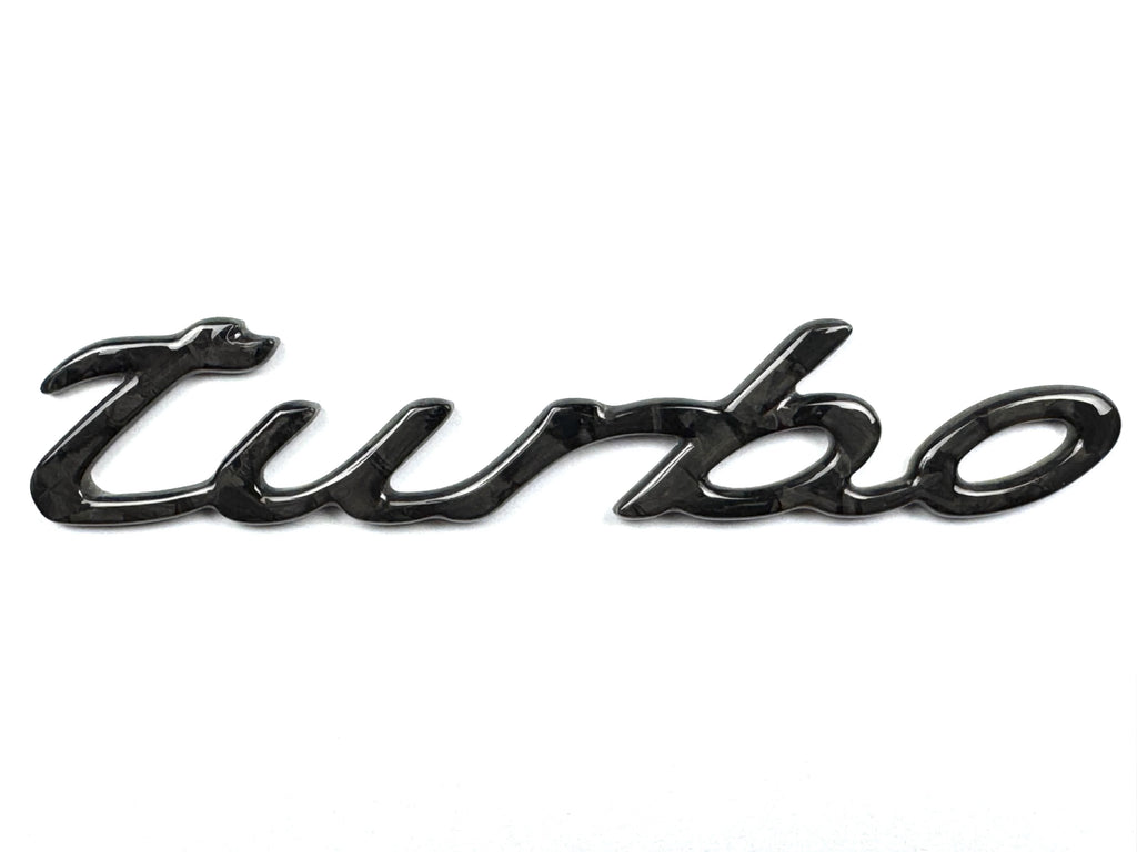 997 "Turbo" Carbon fiber badge