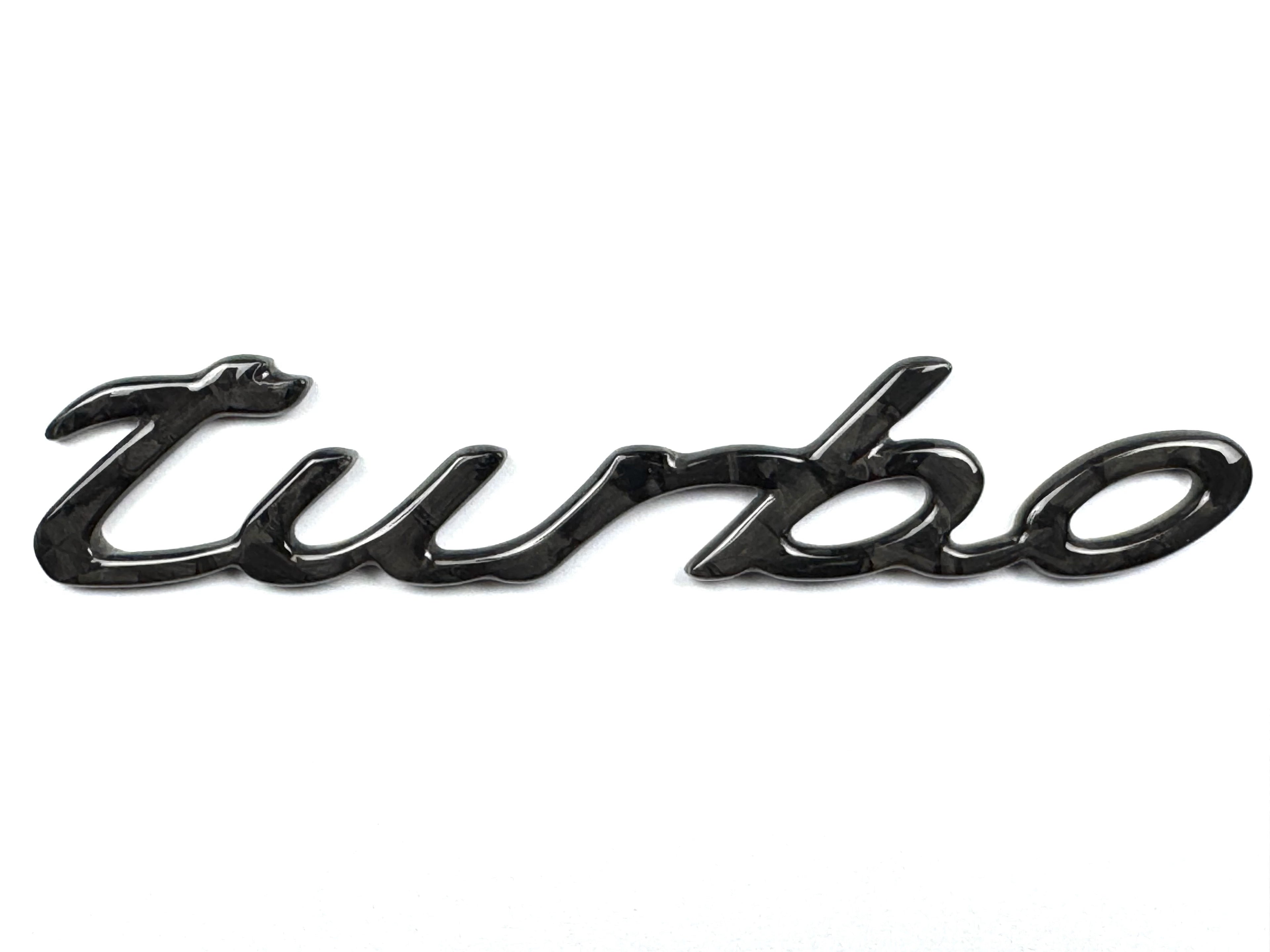 997 "Turbo" Carbon fiber badge