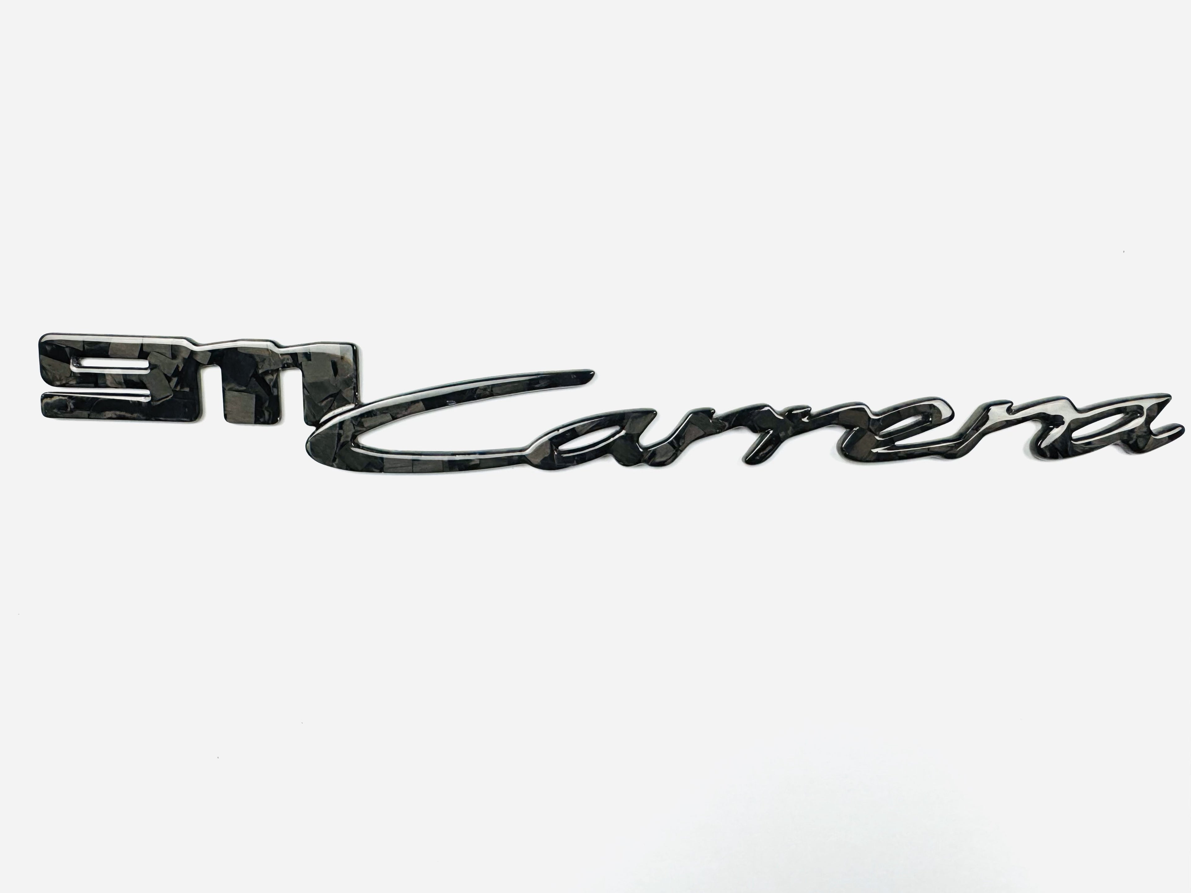 992 "911Carrera" Carbon fiber badge
