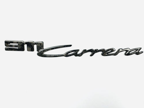 992 "911Carrera" Carbon fiber badge
