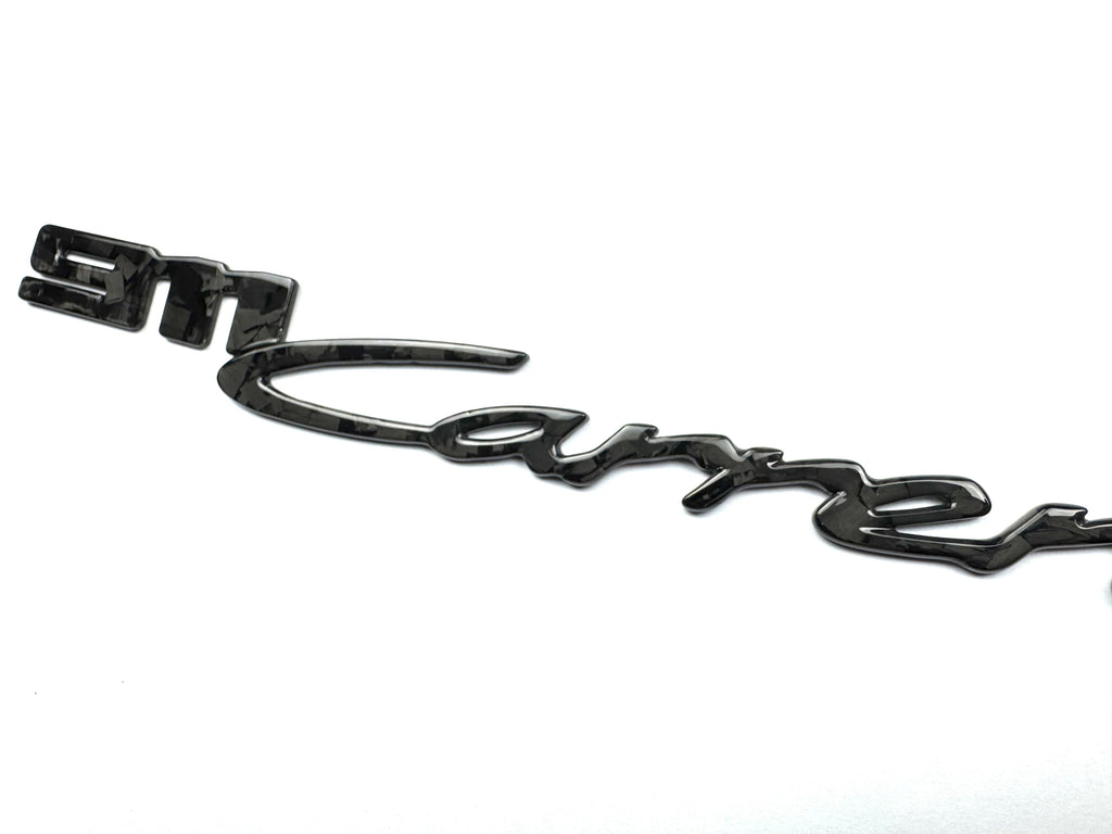 992 "911Carrera" Carbon fiber badge