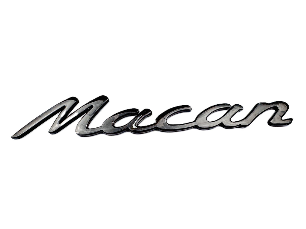 "Macan" Carbon badge