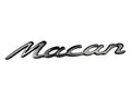 "Macan" Carbon badge