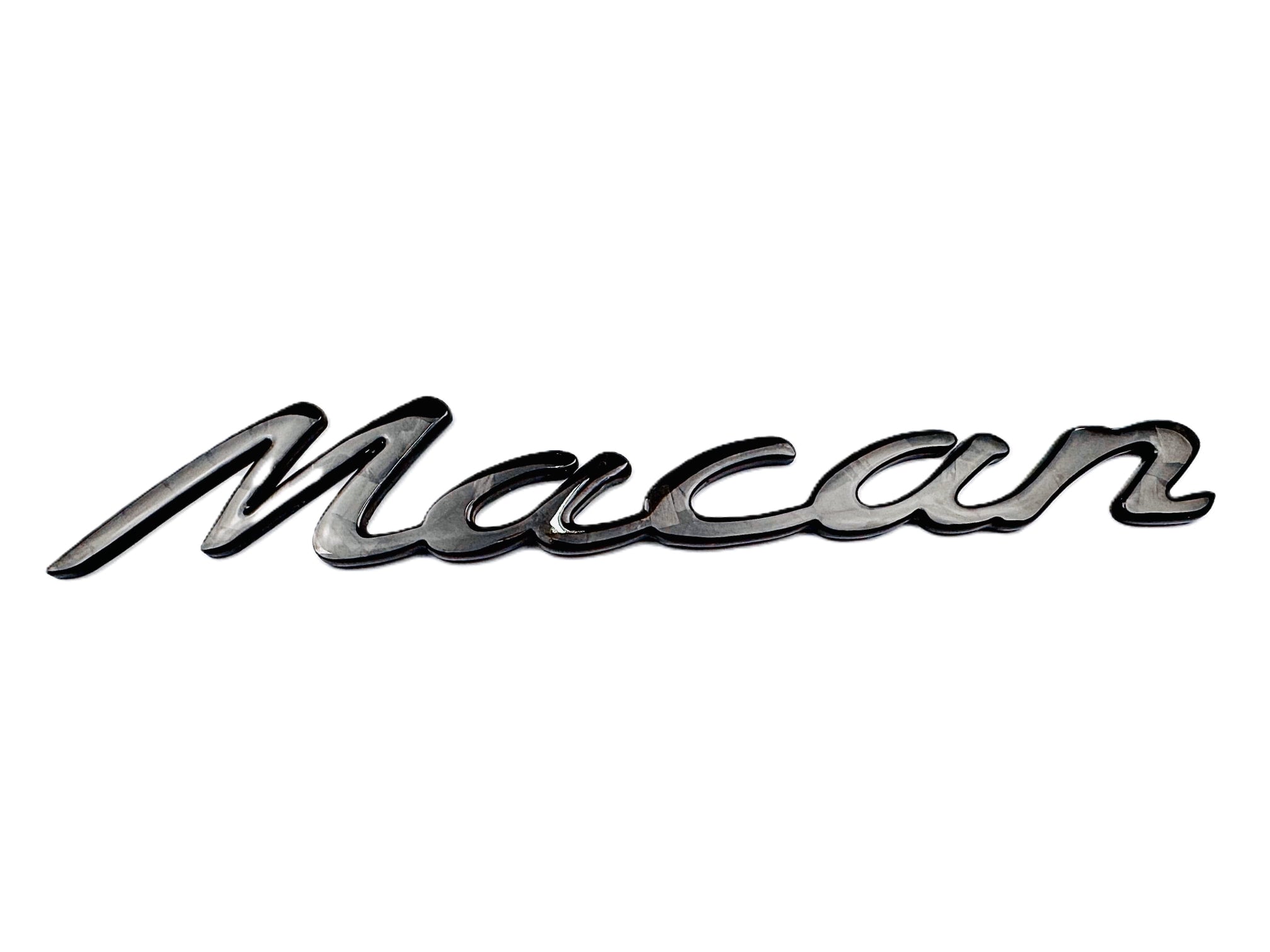 "Macan" Carbon badge