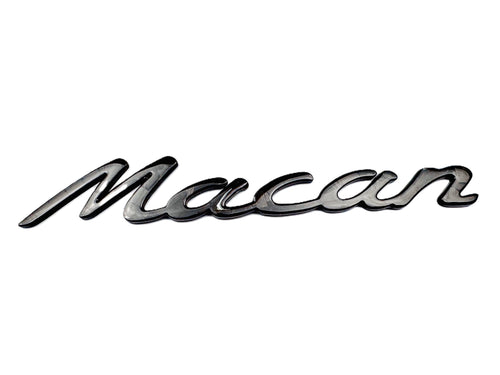 "Macan" Carbon badge