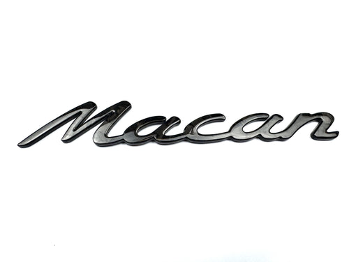 "Macan" Carbon badge
