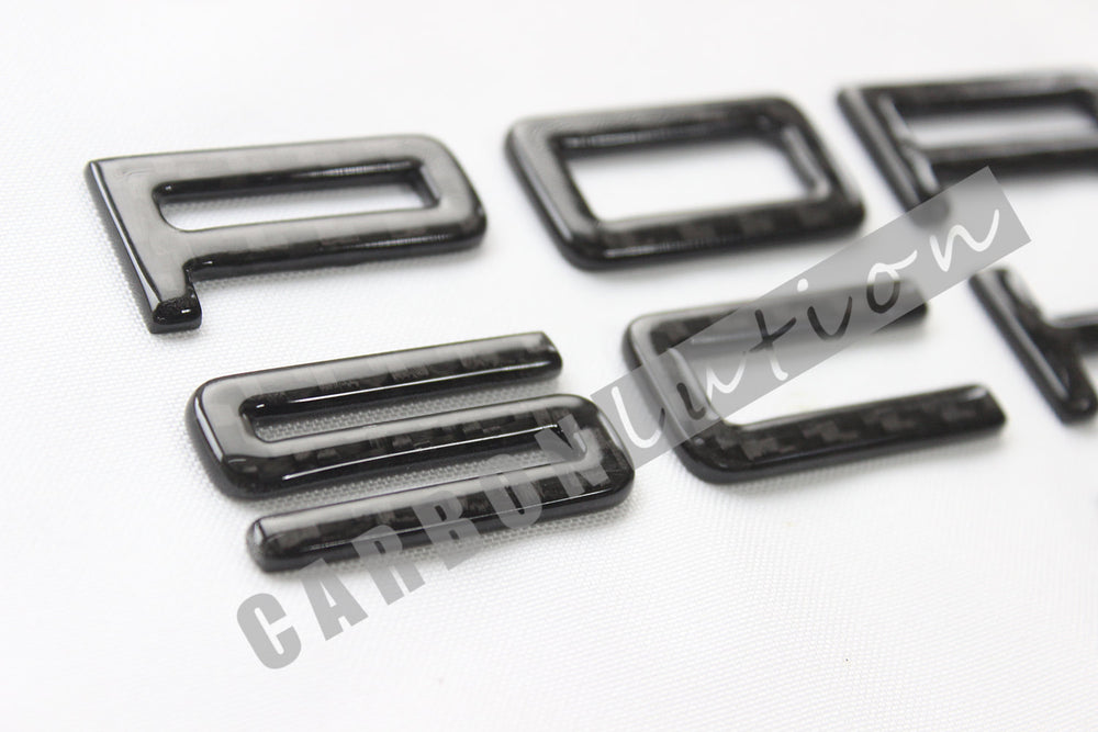"PORSCHE" Carbon badges for Cayenne