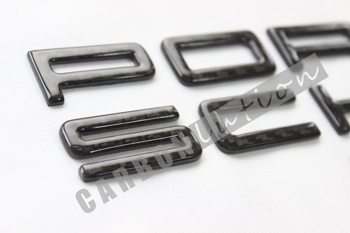 "PORSCHE" Carbon badges for Cayenne