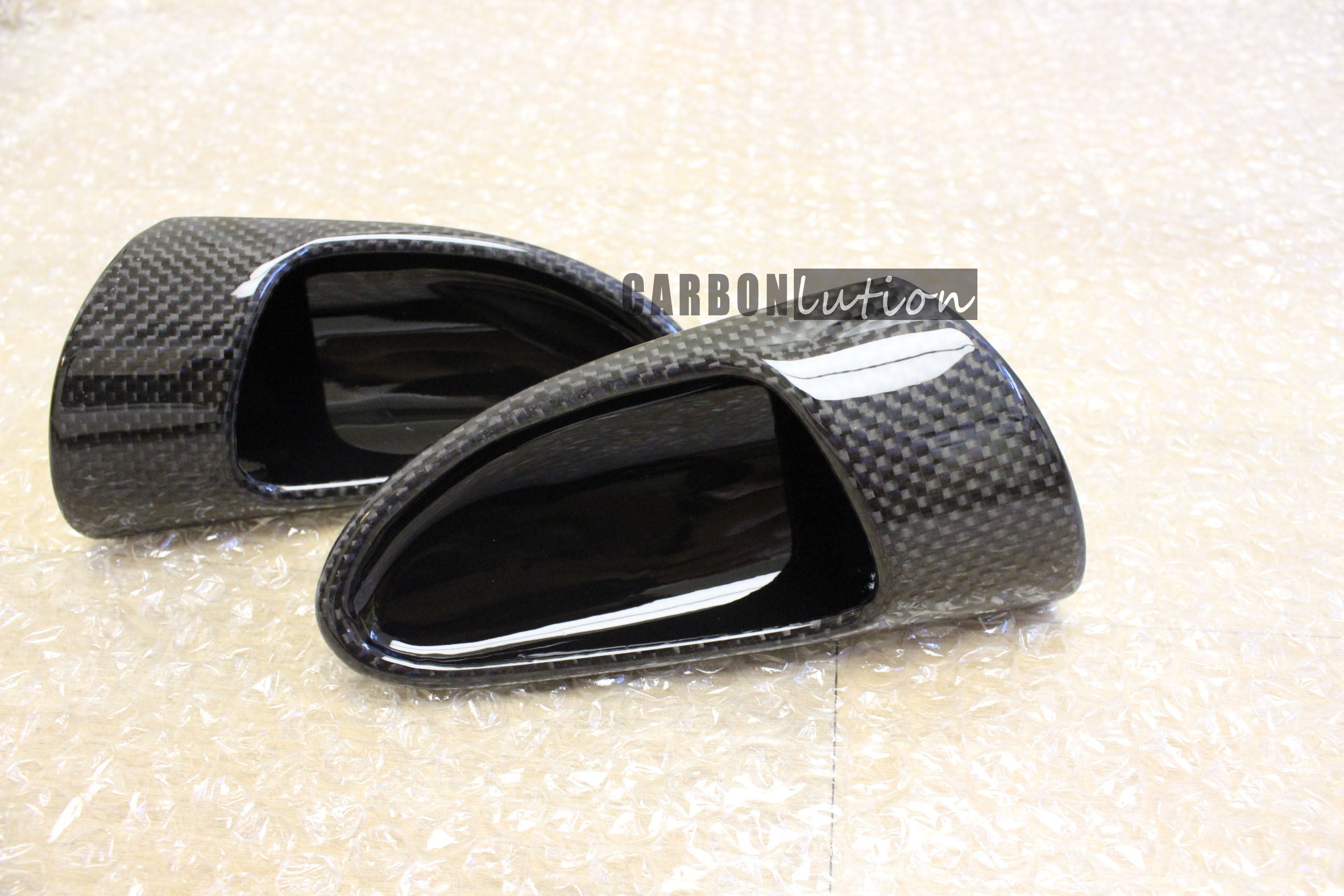 Carbon fiber door pull handle