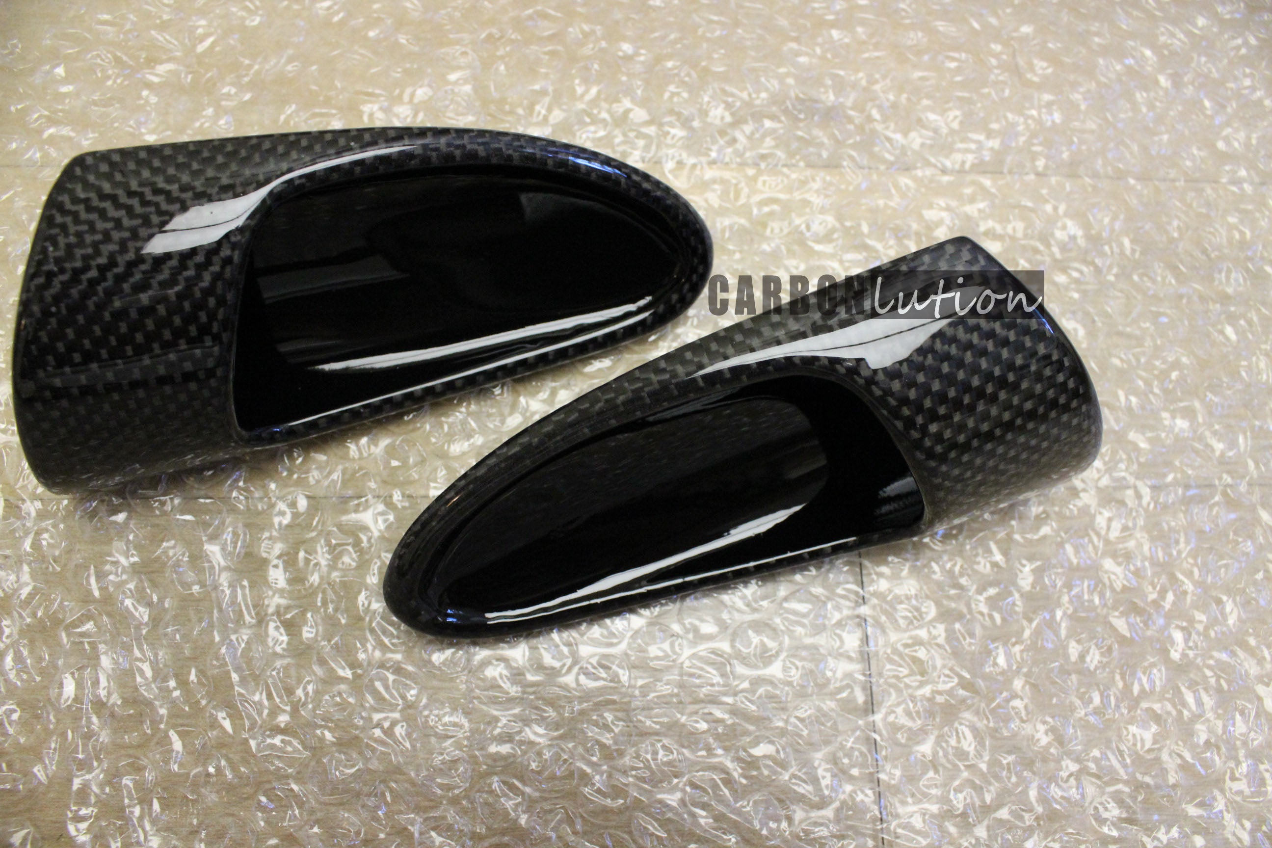 Carbon fiber door pull handle
