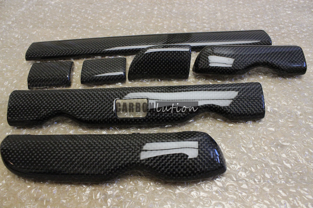 987 carbon fiber dash trim set